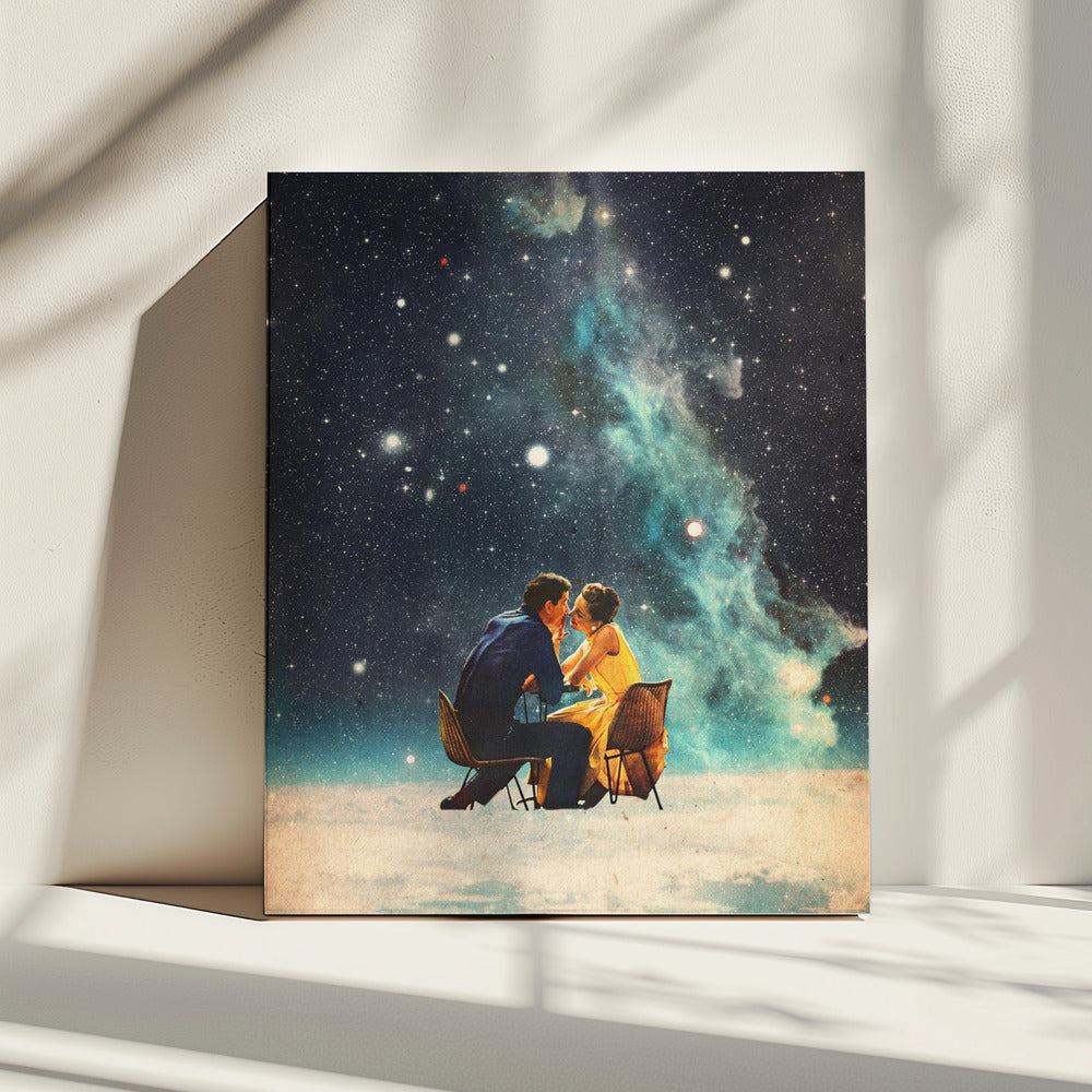 Ik neem je mee naar de sterren voor een tweede date | Canvas
