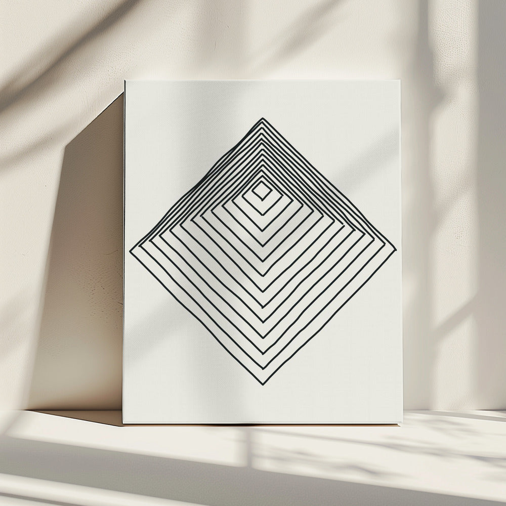 Onvolmaakte lijnen #2 | Canvas