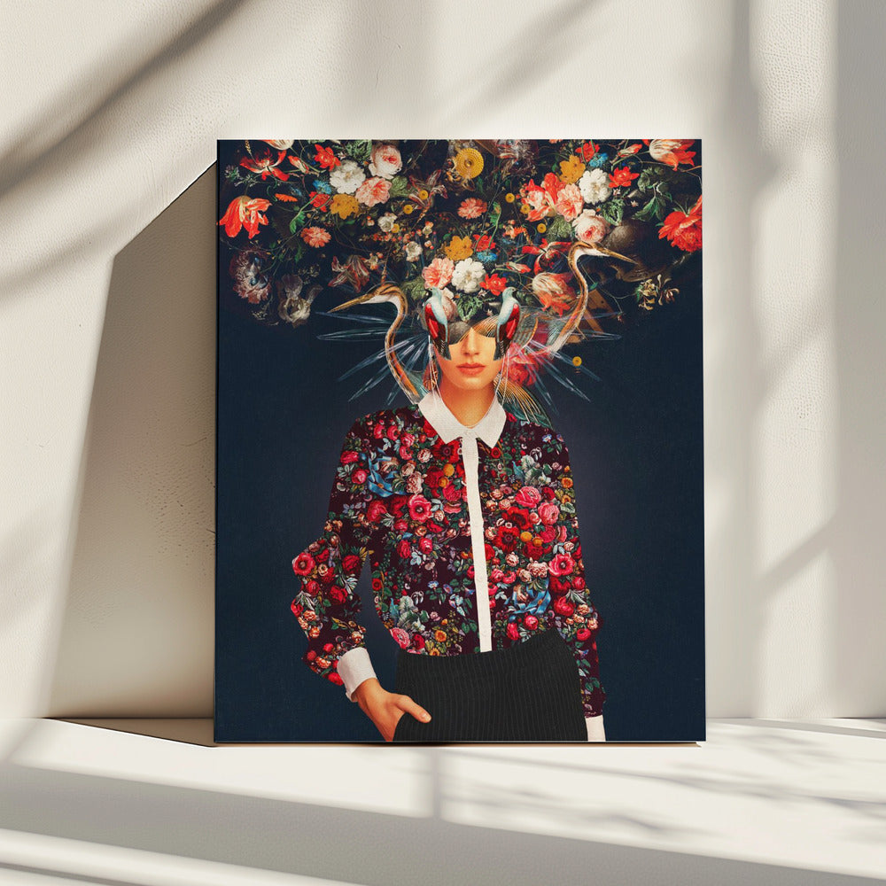Je hoofd zat vol kleuren zonder namen | Canvas