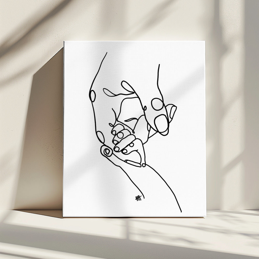 Mijn kleine meisje | Canvas