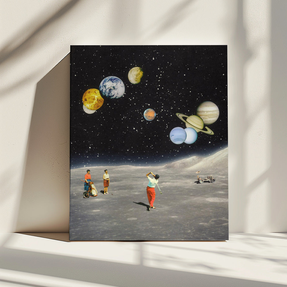 Ruimtegolf | Canvas
