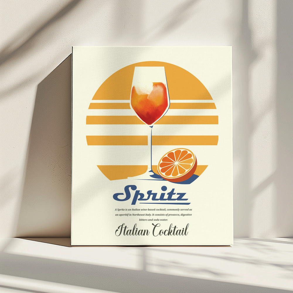 Spritz zomerprint | Canvas