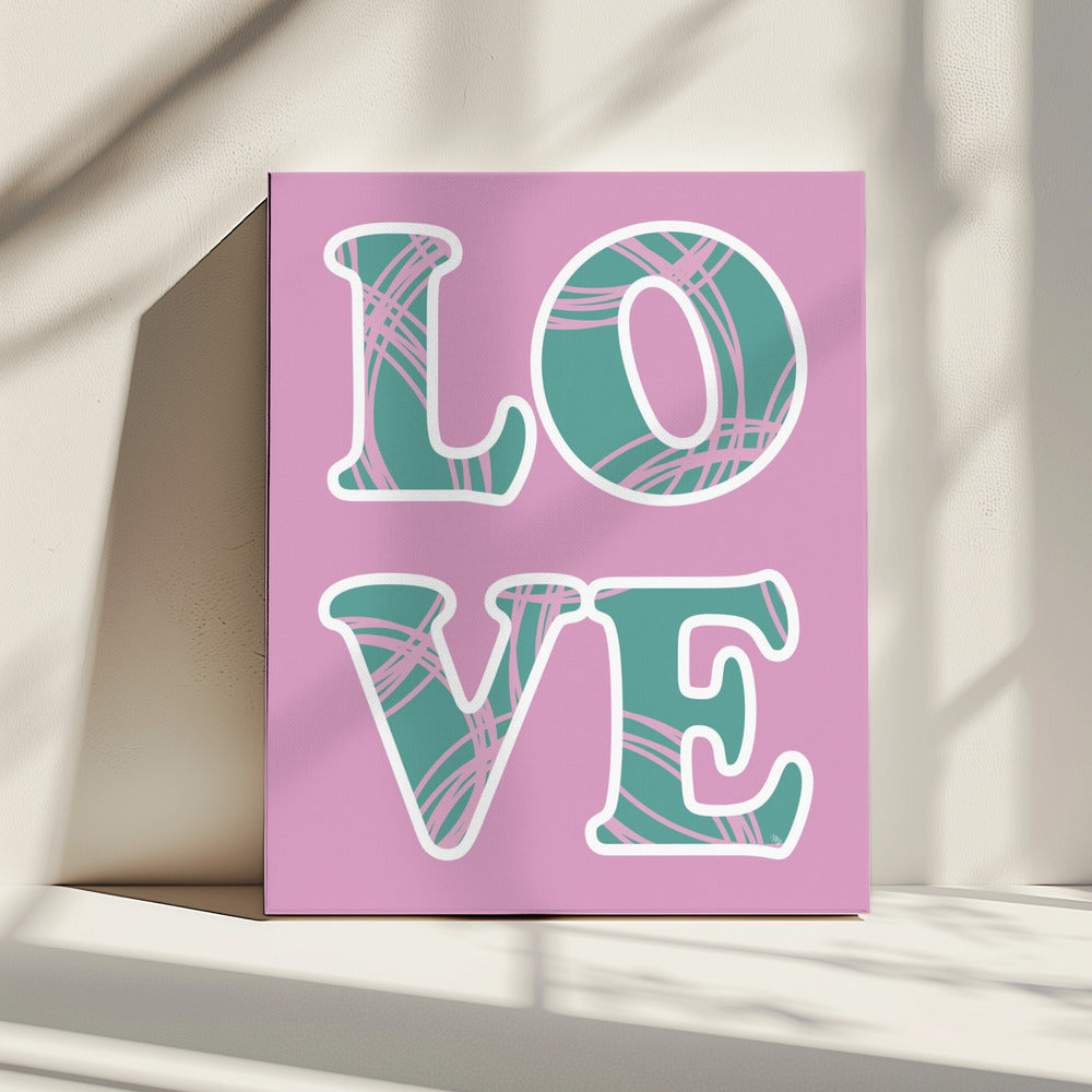 Gedurfde liefdeslijnen | Canvas