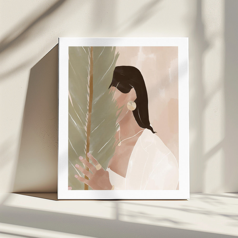 Plant Girl | Canvas