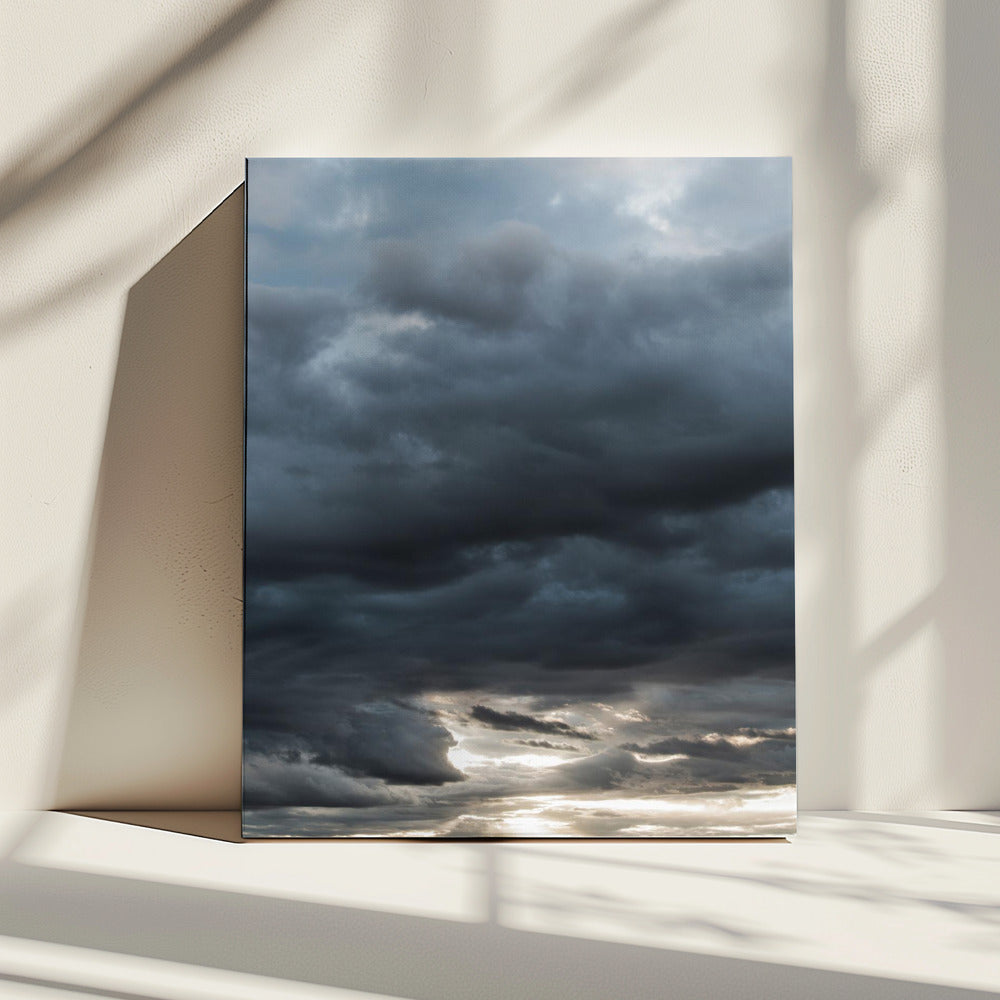 Stormachtige Horizon | Canvas