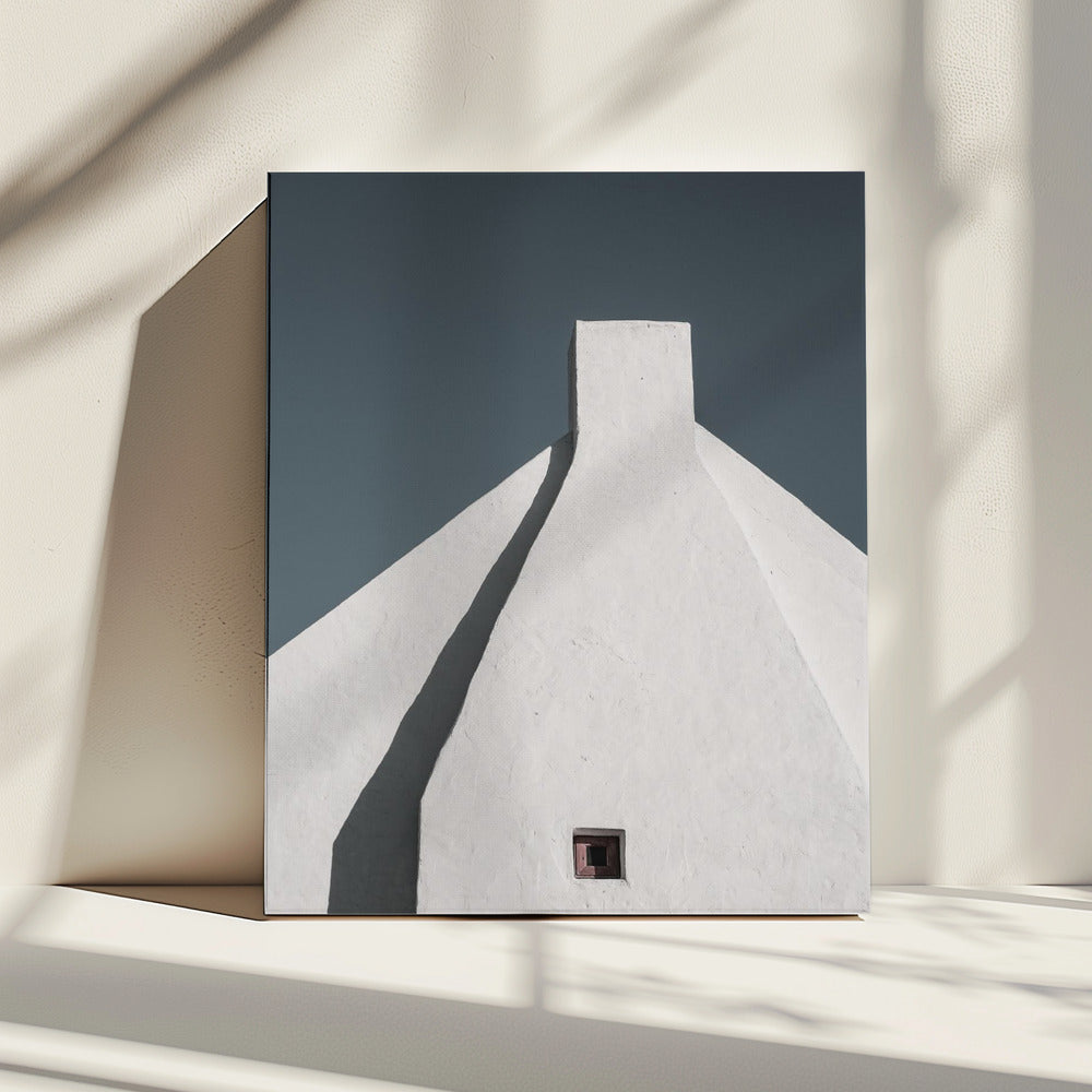 Witte Geometrie | Canvas