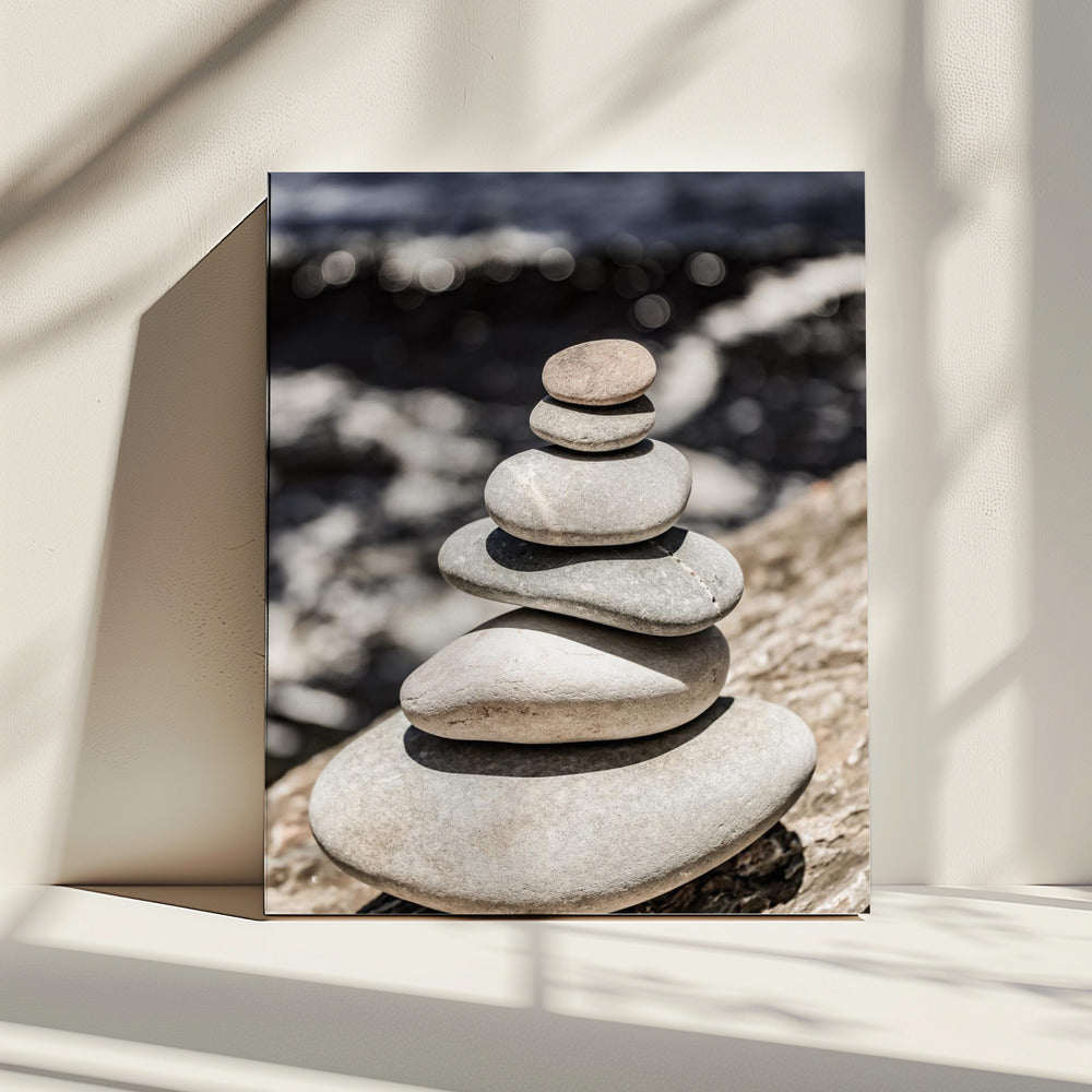 Stenen Sereniteit | Canvas