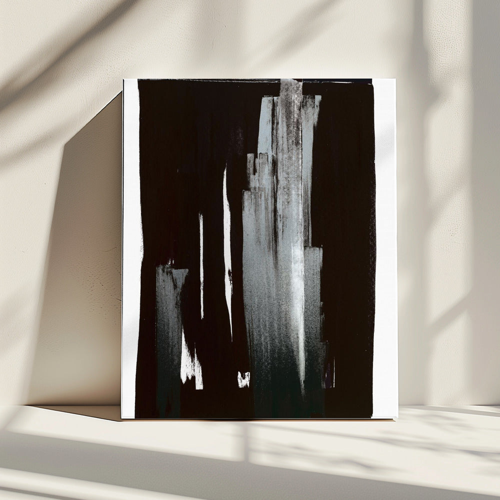 Monochrome torens | Canvas