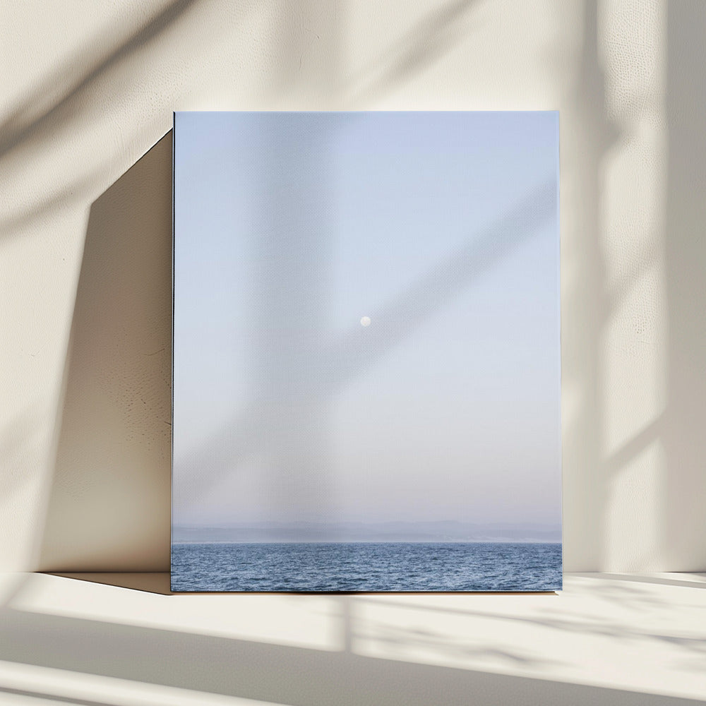 Maanverlichte horizon | Canvas