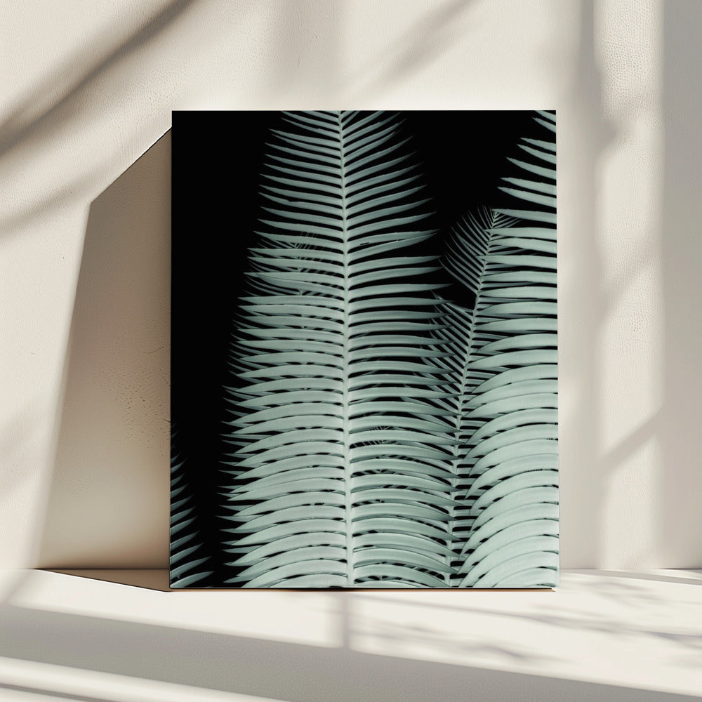 Zilveren Fronds Symfonie | Canvas