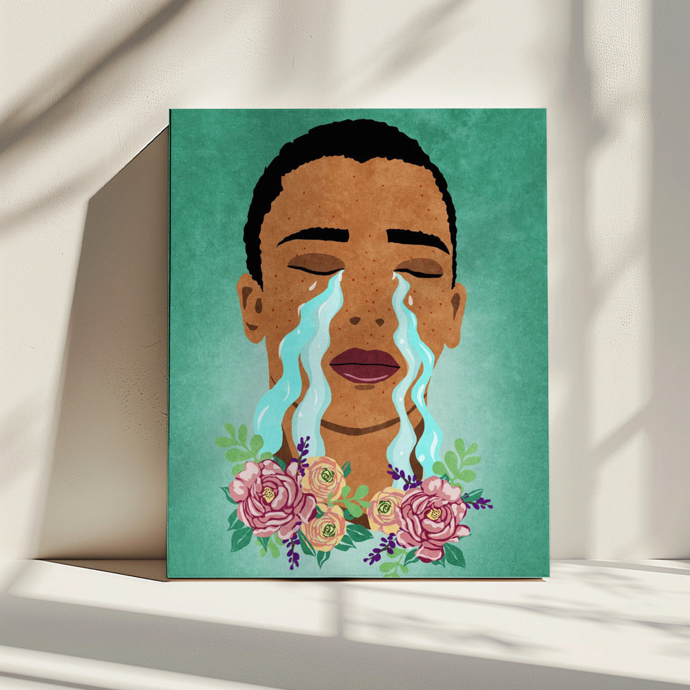 Jongens huilen | Canvas