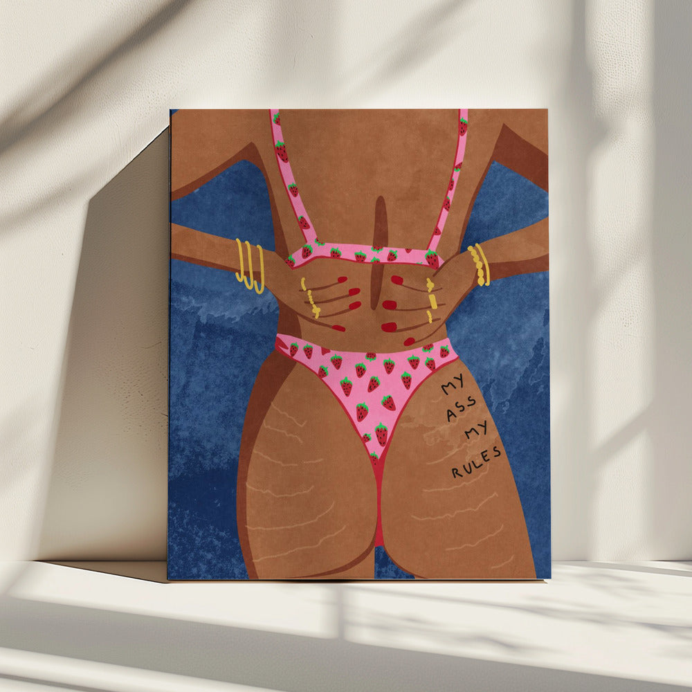 My ass my rules | Canvas