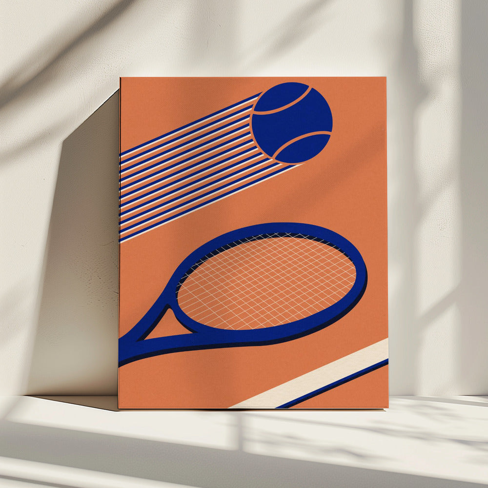 Tennis jaren 80 | Canvas