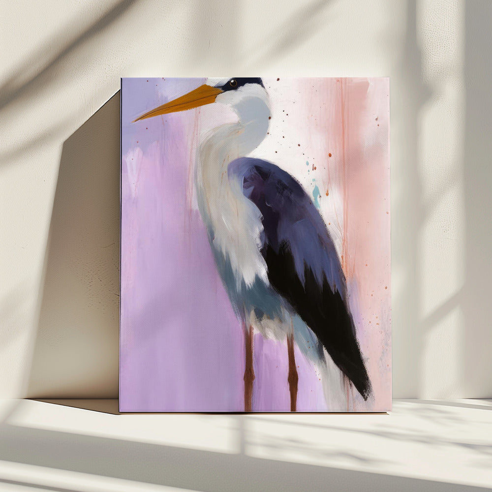 Reiger Sereniteit | Canvas