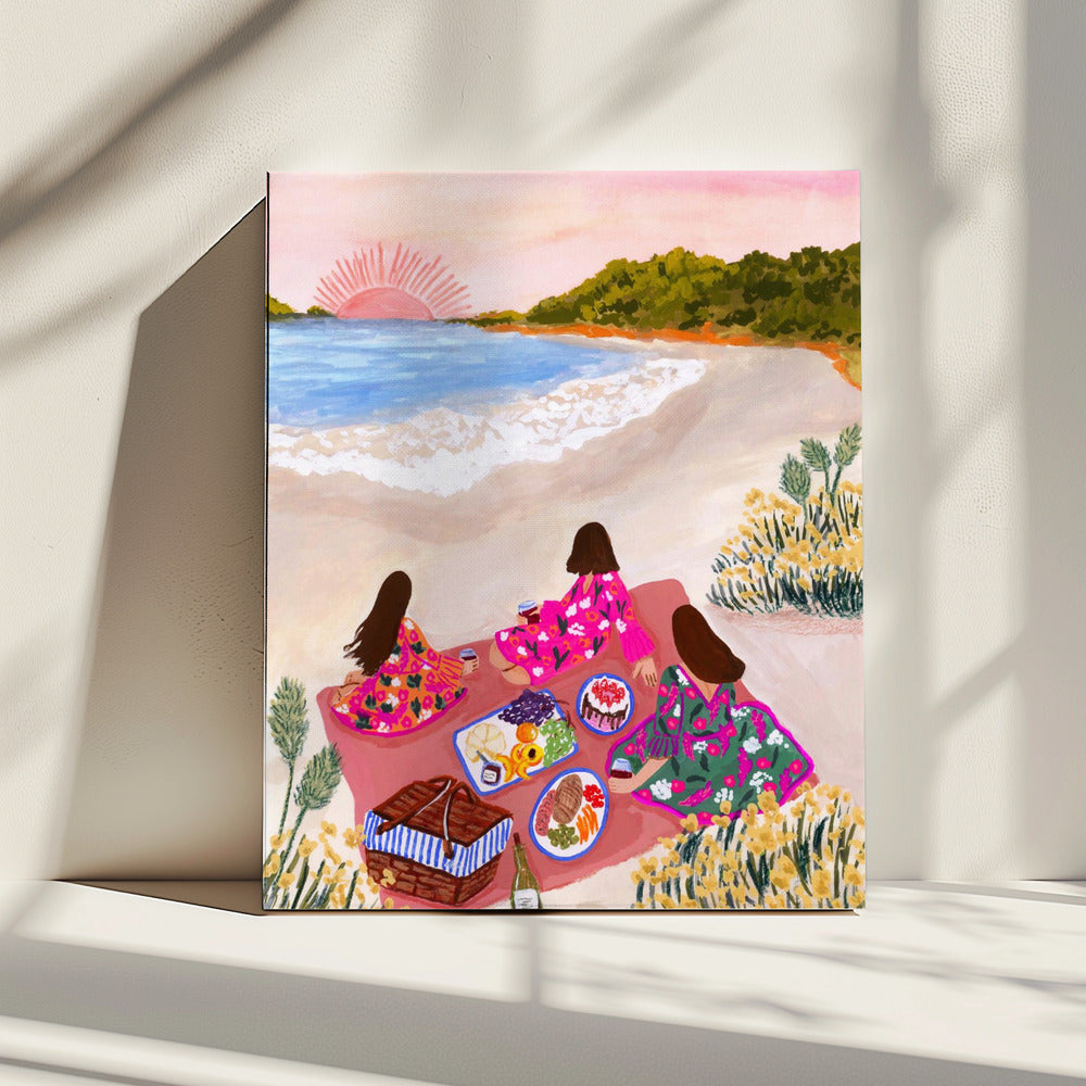 Strandpicknick | Canvas