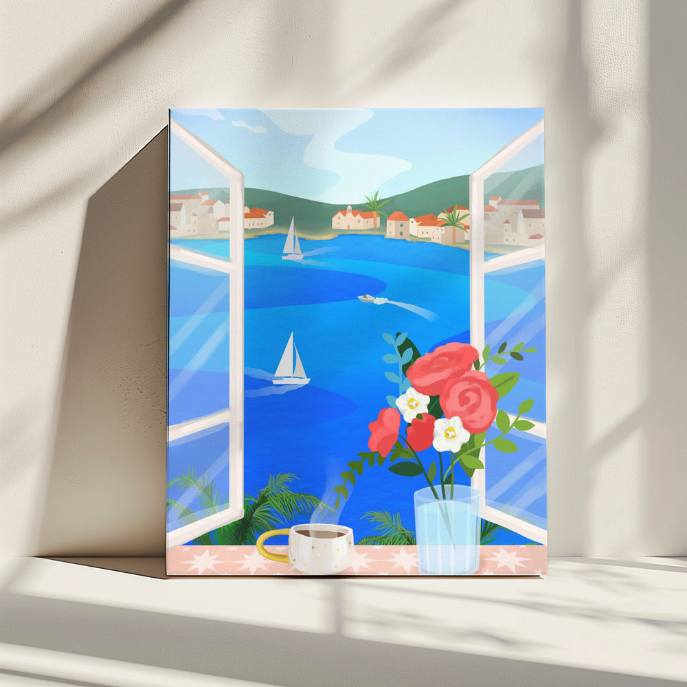 Eilandzicht | Canvas