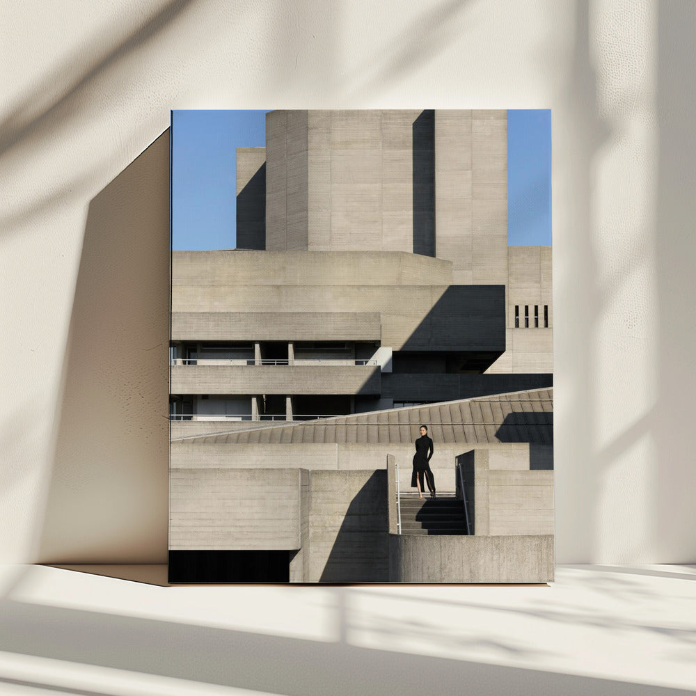 Staand Hoog Gebouw | Canvas