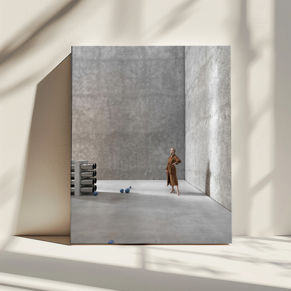Poseren op beton | Canvas