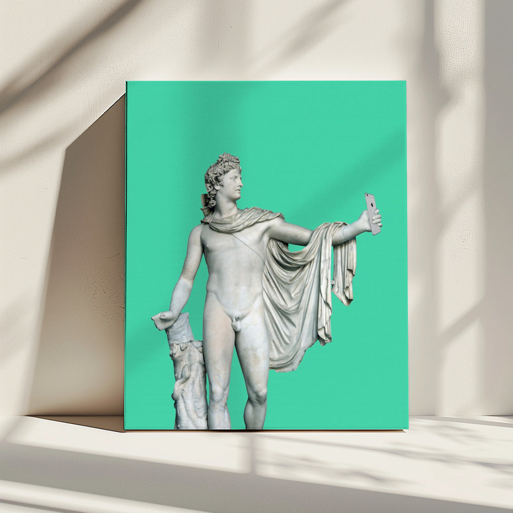 Antieke selfie | Canvas