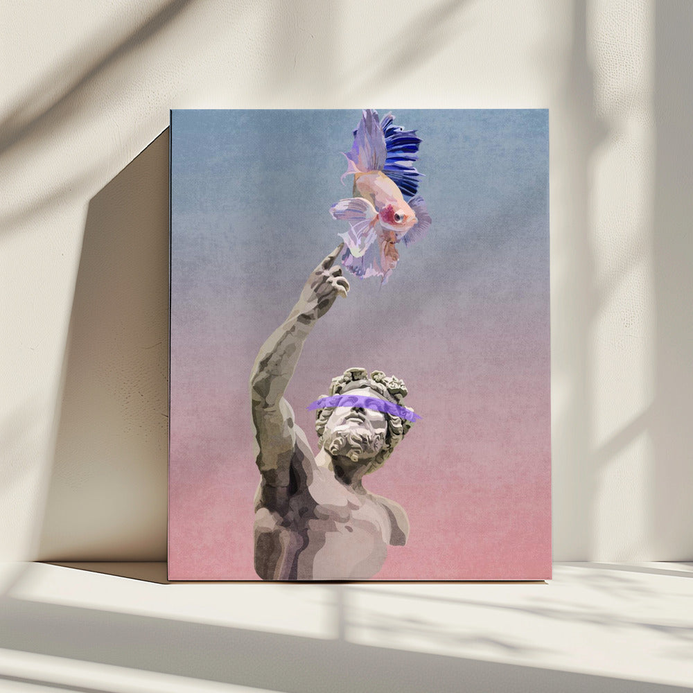 Op weg naar de vlucht | Canvas