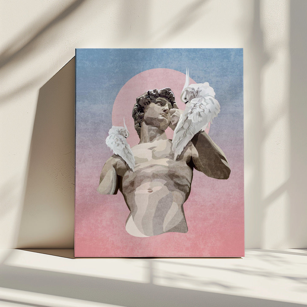 Steen en veren | Canvas