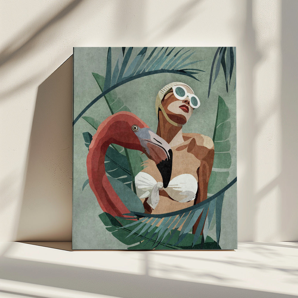 Tropische elegantie | Canvas