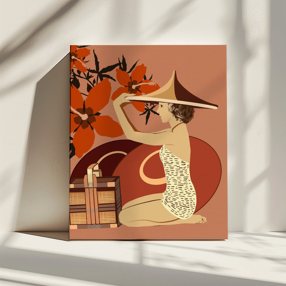 Elegante reflectie | Canvas