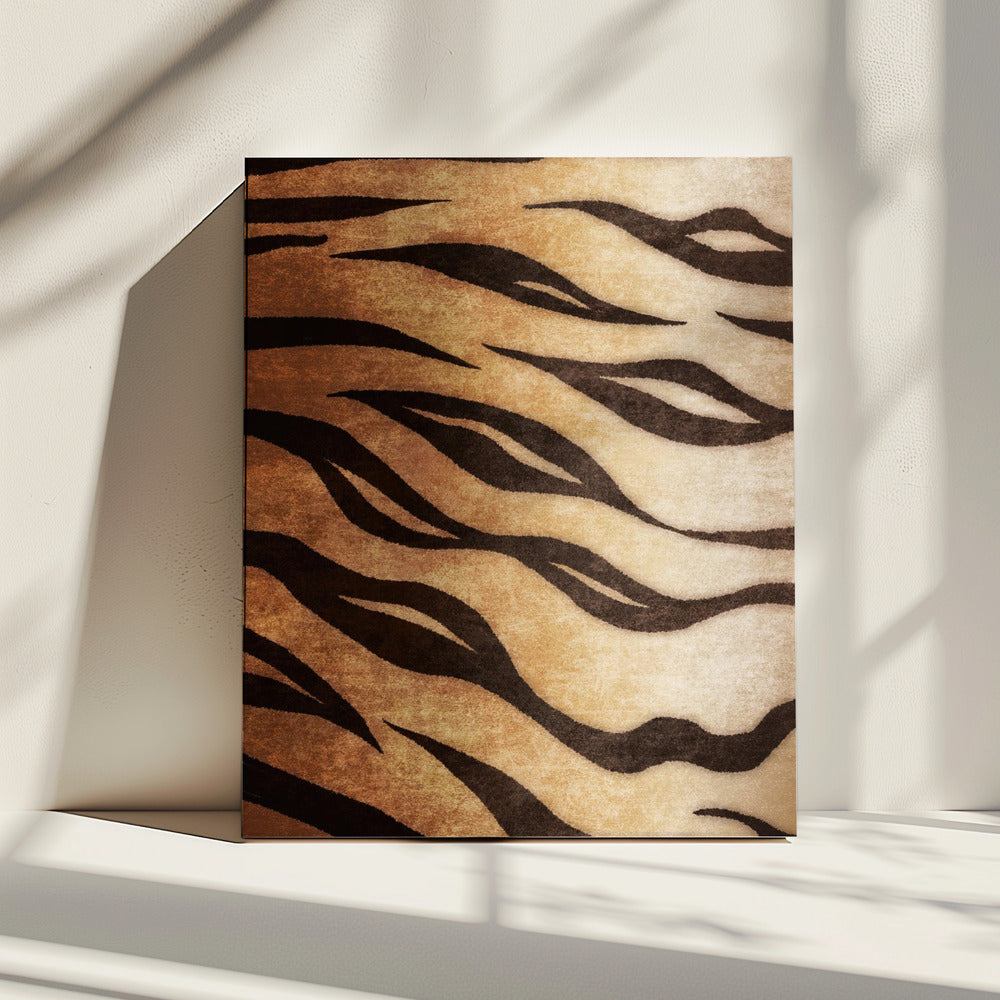 Wilde Strepen Flow | Canvas