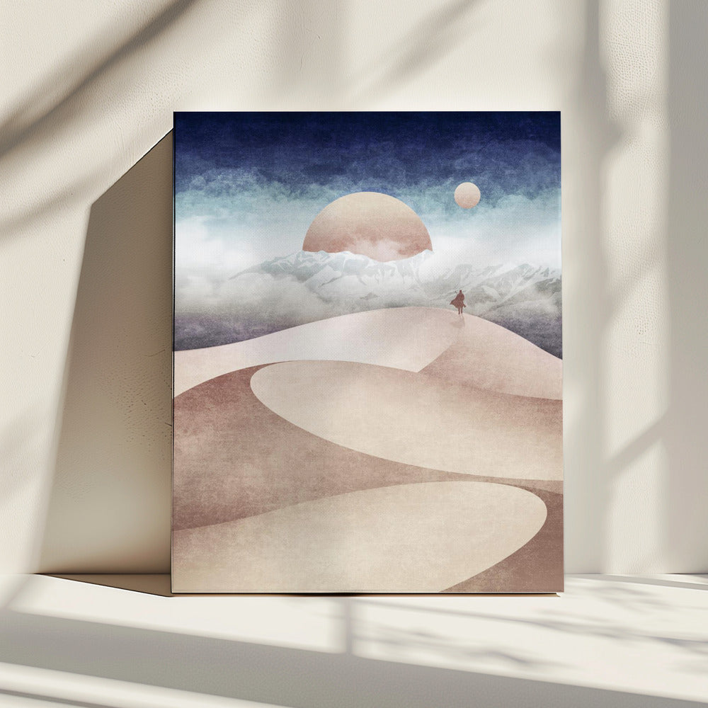 Woestijn Droomlandschap | Canvas
