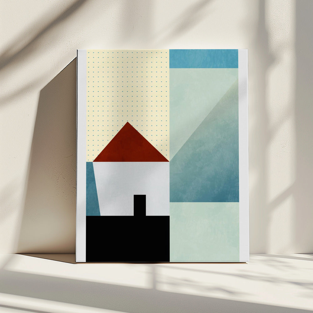 Ruimtes Bleu Huis | Canvas