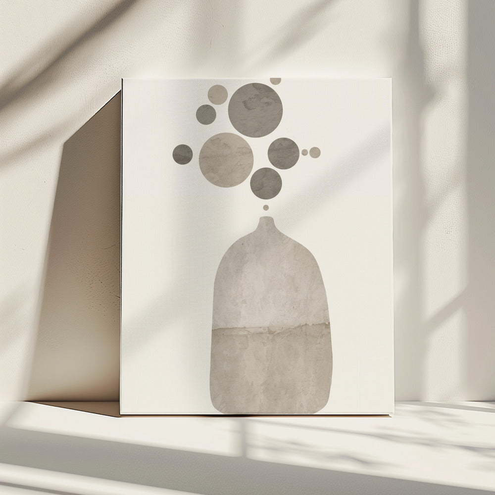 Sierlijke bloemen | Canvas