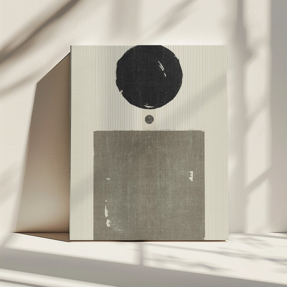 Dame in beige | Canvas