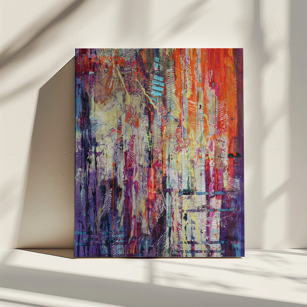 Sierlijke echo's van levendigheid | Canvas