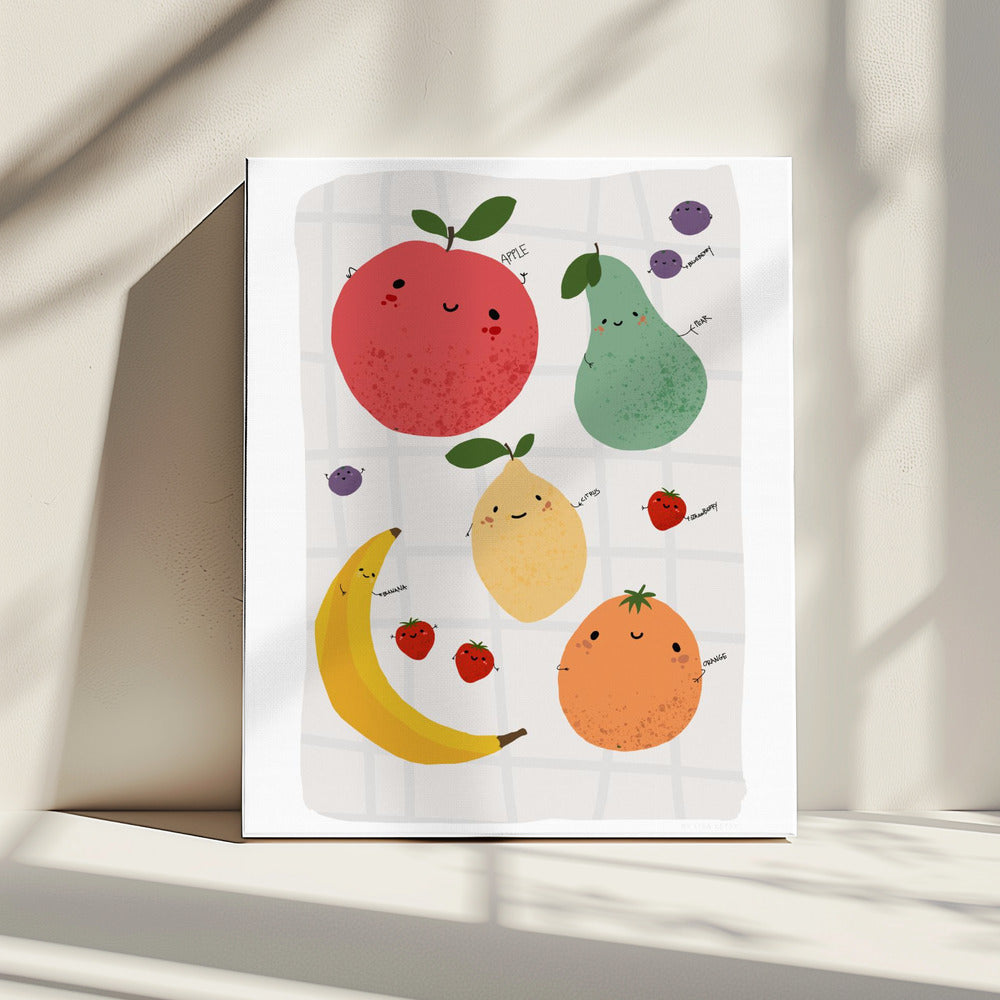 Fruit Kinderposter | Canvas