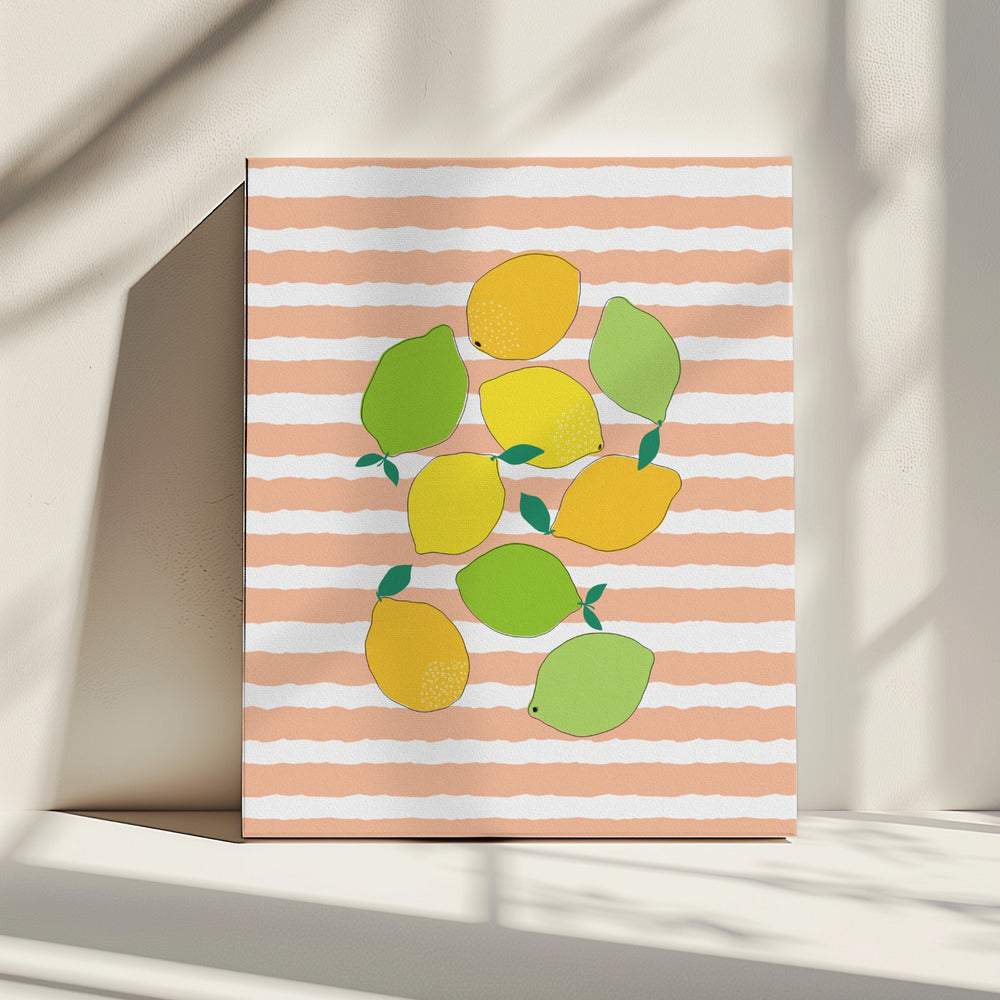 Citrus Crowd | Canvas