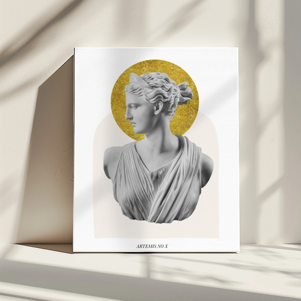 Gouden Artemis Godin | Canvas