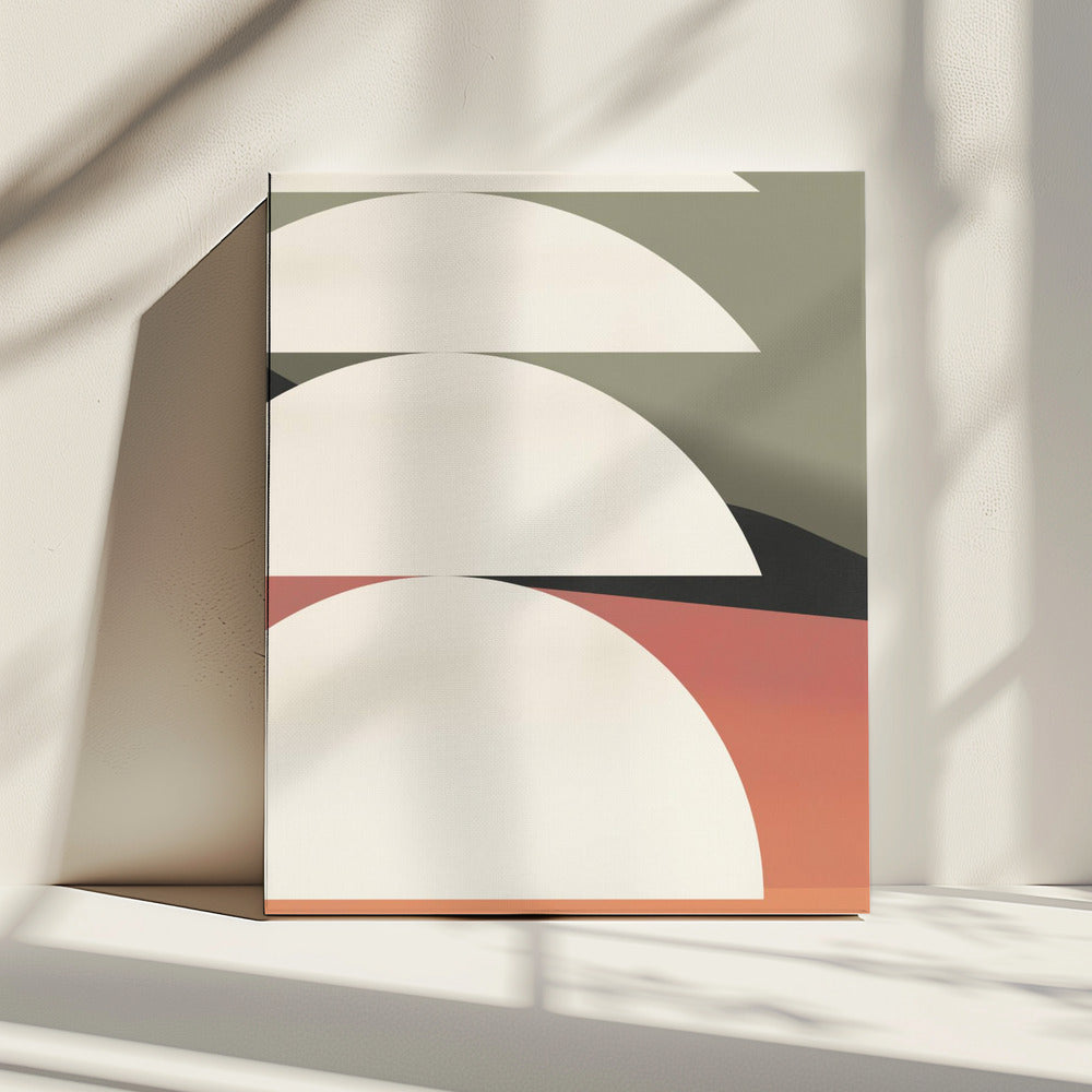 Breed Geometrisch | Canvas