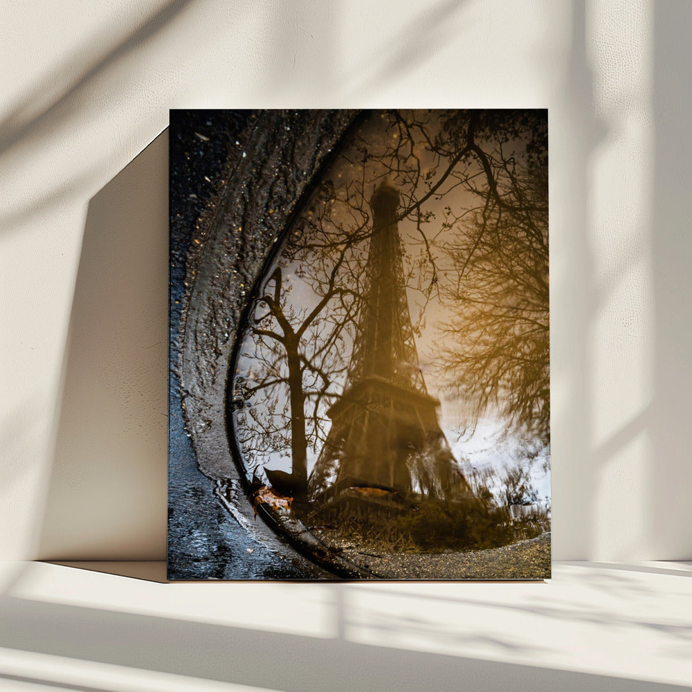Eiffel tower reflection | Canvas