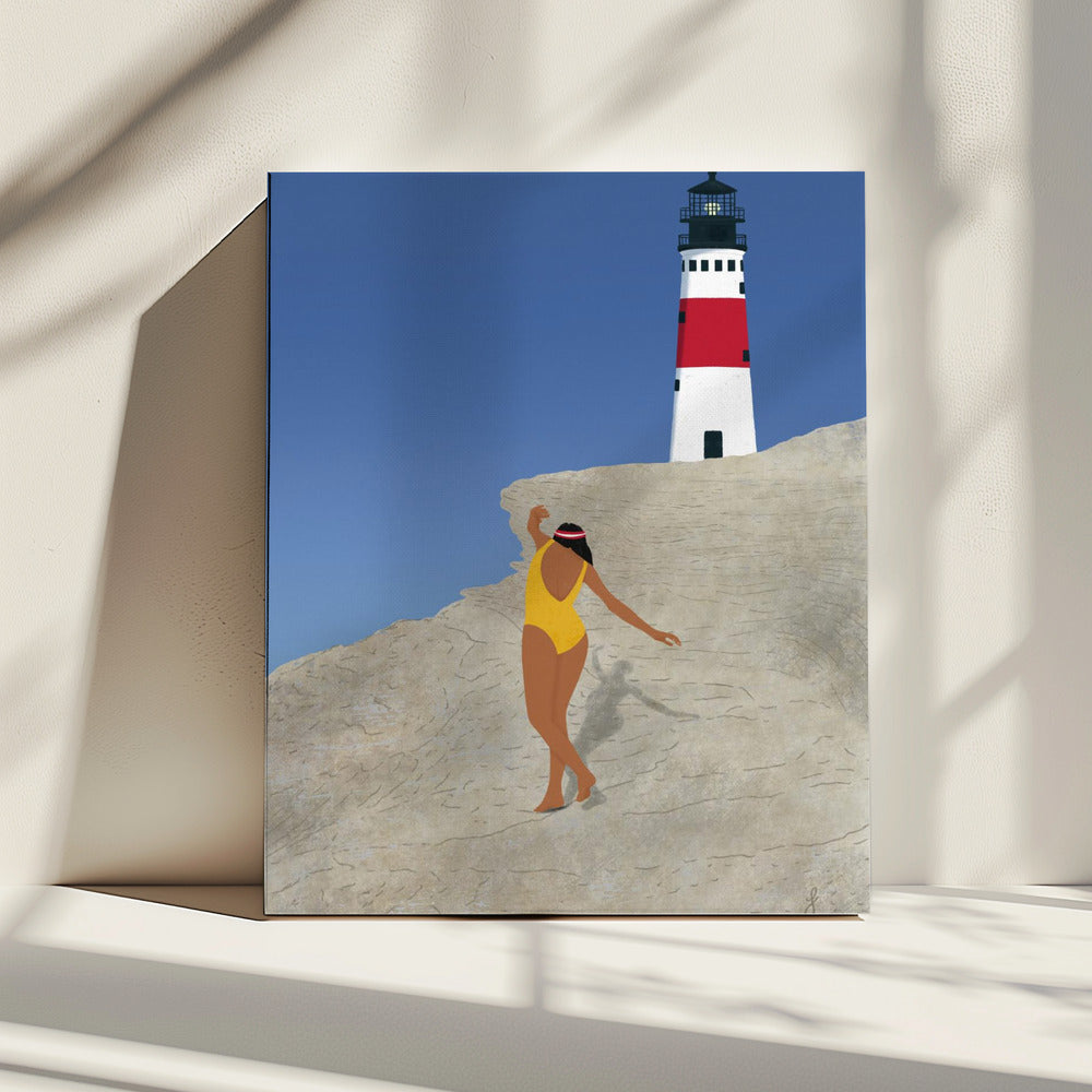 Mijn strand | Canvas