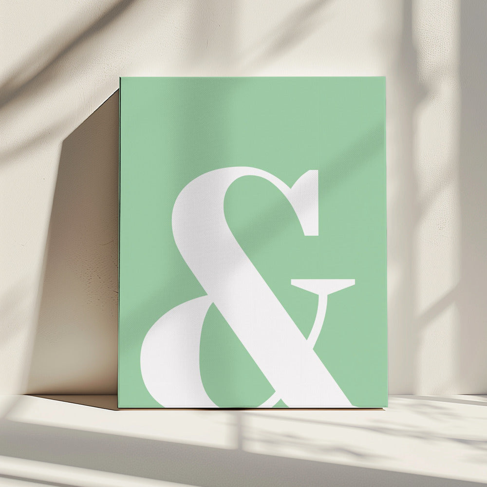 Ruime Ampersand | Canvas