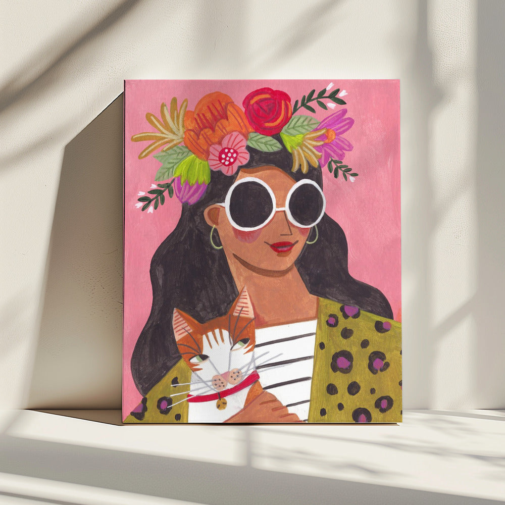 Cat Lady | Canvas