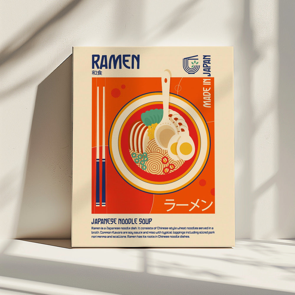 Ramen Japans eten Print | Canvas