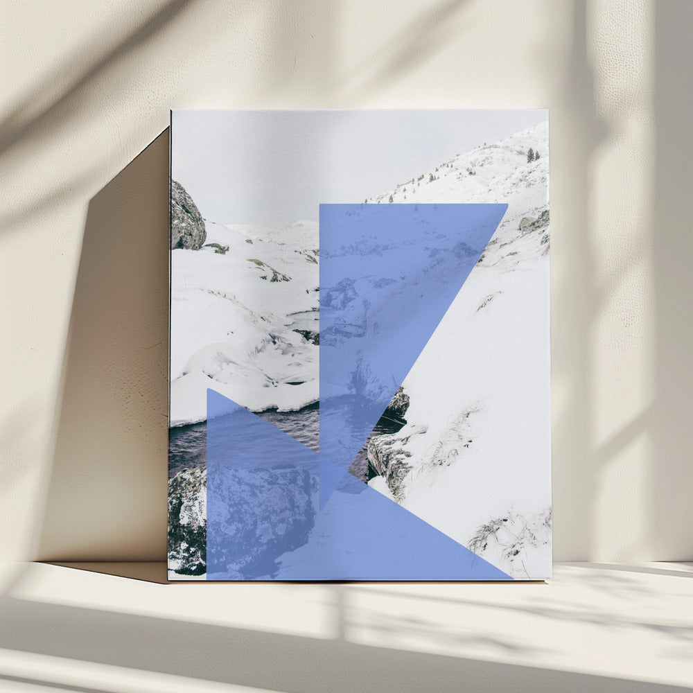 Geometrische sereniteit | Canvas
