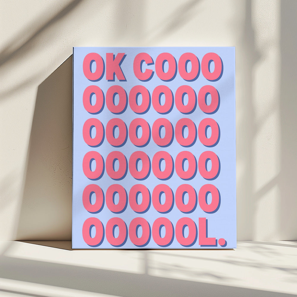 Levendige Echo | Canvas