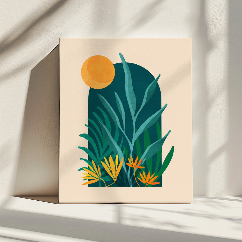 Lunas Mystieke Tuin | Canvas