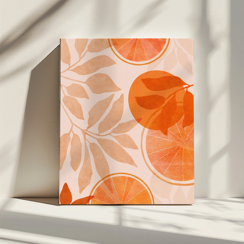 Citruscollage 4x5 | Canvas