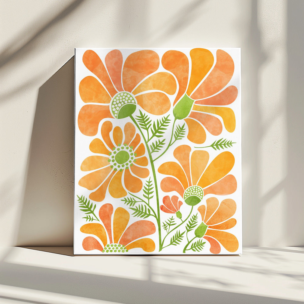 Zonnebloemen 3 | Canvas