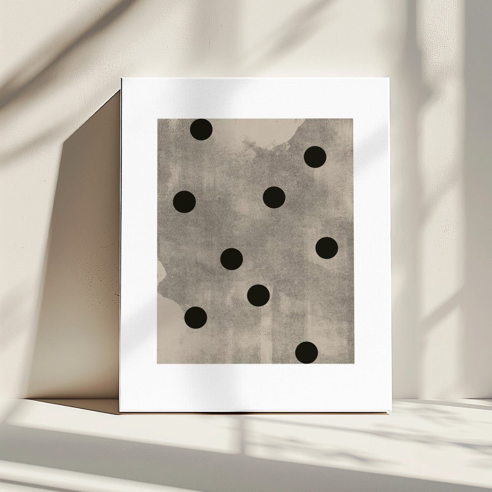 Monochrome cirkels | Canvas