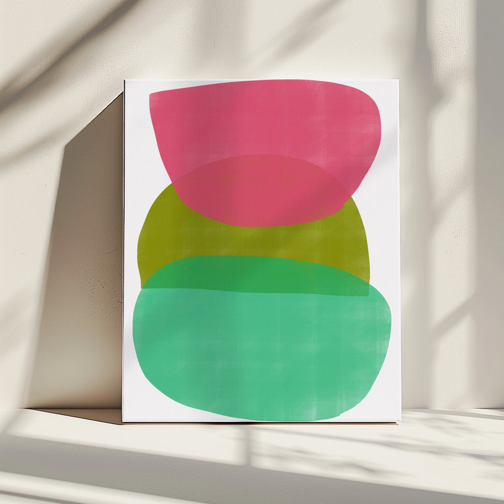 Grote vorm reliëf nr. 3 | Canvas