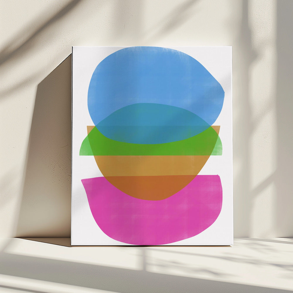 Grote vorm reliëf nr. 1 | Canvas